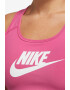 Nike Фитнес бюстие Swoosh с лого и Dri-FIT - Pepit.bg