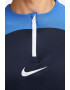 Nike Фитнес блуза Academy с Dri-FIT и къс цип - Pepit.bg