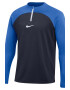 Nike Фитнес блуза Academy с Dri-FIT и къс цип - Pepit.bg