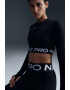 Nike Фитнес къса блуза Pro с Dri Fit - Pepit.bg