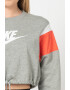 Nike Къс суитшърт с лого - Pepit.bg