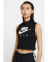 Nike Къс топ Air с лого - Pepit.bg