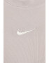 Nike Къс топ с лиосел с лого - Pepit.bg