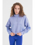 Nike Къса фитнес блуза Therma-FIT с къс цип - Pepit.bg