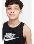 Nike Памучен топ с лого - Pepit.bg