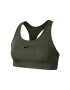 Nike Спортен сутиен Swoosh с Dri-FIT за фитнес - Pepit.bg