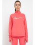 Nike Суитшърт за бягане Swoosh с Dri-FIT с къс цип - Pepit.bg