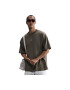 Nike Тениска Oversize Premium Essentials FA24 45301 - Кафяв - Pepit.bg