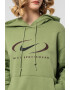 Nike Уголемено худи с джоб кенгуру - Pepit.bg