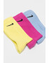 Nike Унисекс фитнес чорапи Everyday Plus - 3 чифта - Pepit.bg