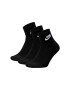 Nike Унисекс къси чорапи - 3 чифта - Pepit.bg