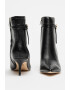 NINE WEST Боти Ansell с кожа - Черен - Pepit.bg