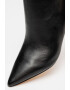 NINE WEST Боти Ansell с кожа - Черен - Pepit.bg