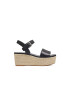 NINE WEST Кожени сандали Emerson тип еспадрили - Pepit.bg