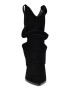 NINE WEST Велурени драпирани ботуши Wilton - Pepit.bg