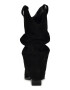NINE WEST Велурени драпирани ботуши Wilton - Pepit.bg