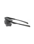 Oakley Слънчеви очила Wrap с градиента - Черен - Pepit.bg
