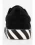 OFF-WHITE Кецове с еко велур - Pepit.bg