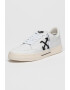 OFF-WHITE Кецове Omia с лого - Бял/Черен - Pepit.bg