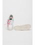 OFF-WHITE Кецове Omia с лого - Бял/Черен - Pepit.bg