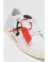 OFF-WHITE Кецове Omia с лого - Бял/Черен - Pepit.bg