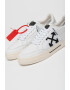OFF-WHITE Кецове Omia с лого - Бял/Черен - Pepit.bg