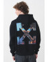 OFF-WHITE Худи с джоб кенгуру - Pepit.bg