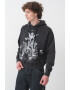 OFF-WHITE Худи с джоб кенгуру и графика - Pepit.bg