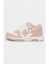 OFF-WHITE Кожени спортни обувки с лого - Pepit.bg