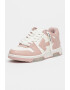OFF-WHITE Кожени спортни обувки с лого - Pepit.bg