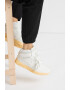 OFF-WHITE Кожени спортни обувки Out Of Office с перфорации - Pepit.bg