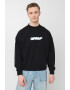 OFF-WHITE Суитшърт с принт - Бял/Черен - Pepit.bg