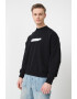 OFF-WHITE Суитшърт с принт - Бял/Черен - Pepit.bg