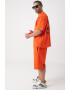 OFF-WHITE Тениска с овално деколте и лого - Pepit.bg