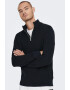 Only & Sons Пуловер с къс цип - Pepit.bg