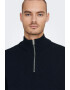 Only & Sons Пуловер с къс цип - Pepit.bg