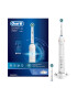 Oral-B Ел. четка за зъби Smart 4 4000 Cross Action 40000 пулсации/мин 8800 осцилации/мин 3D почистване 3 програми 2 накрайника Bluetooth Бяла - Pepit.bg