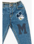 Original Marines Дънки с Mickey Mouse дизайн - Pepit.bg