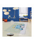 Oyo home Килим Blue Bear 120x180 см Полиестер Дигитален печат Неплъзгащ се Многоцветен - Pepit.bg