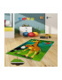 Oyo home Килим Giraffe 140x220 см Полиестер Дигитален печат Неплъзгаща се долна страна Многоцветен - Pepit.bg