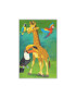 Oyo home Килим Giraffe 140x220 см Полиестер Дигитален печат Неплъзгаща се долна страна Многоцветен - Pepit.bg