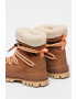 Palladium Кожени боти Pallashock Hiver - Кафяв - Pepit.bg