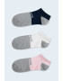 Pepe Jeans London Чорапи с цветен блок - 3 чифта - Pepit.bg