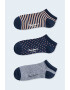Pepe Jeans London Чорапи с шарки - 3 чифта - Pepit.bg