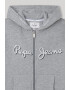 Pepe Jeans London Худи с цип и лого - Pepit.bg