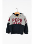 Pepe Jeans London Суитшърт Shaun с кадифено лого - Pepit.bg