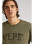 Pepe Jeans London Тениска с лого - Pepit.bg