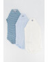 PETIT BATEAU Боди с щампа - 3 чифта - Pepit.bg