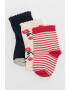 PETIT BATEAU Чорапи с памук - 3 чифта - Pepit.bg