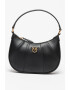Pinko Кожена чанта Love Mini Half Moon - Pepit.bg